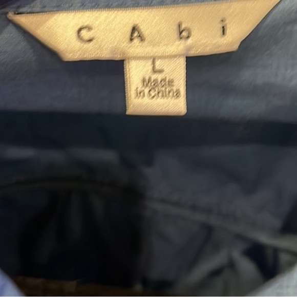 Cabi textured utility jacket size L 100% cotton - Picture 3 of 7